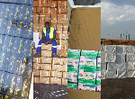 How intercepted illicit drugs were concealed in ceiling fan containers at Ghana's port