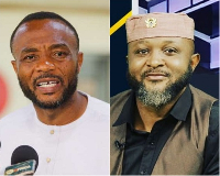 L-R: NPP MP Jerry Ahmed Shaib and NSA boss Yaw Ampofo Ankrah