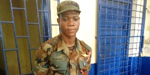 Sissey Ibrahim Fake Bawumia Soldier