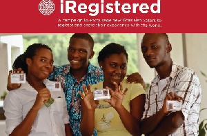 Blogging Ghana #iRegistered campaign