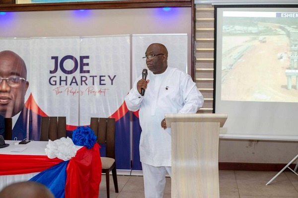 Joe Ghartey wants to be flagbearer of the NPP party