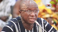 Ambrose Dery, Minister of Interior