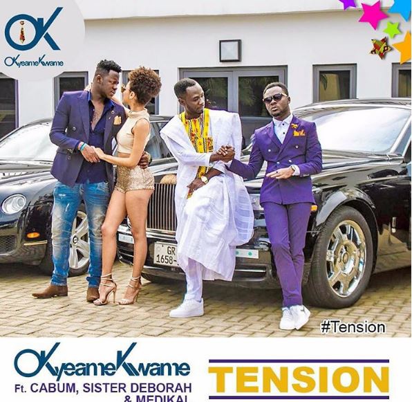 Okyeame Kwame ft Sis. Derbie, Cabum and Medikal on 'Tension'