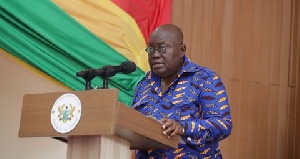 President Akufo-Addo addressed Ghanaians Thursday on the subject