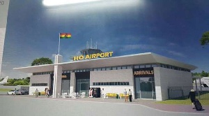 President Mahama commisioned the uncompleted Ho aerodrome project estimated to cost $25m