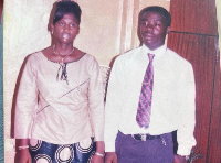 Joana (L) and Richard Nii Armah Quaye (R) are in court over divorce issues