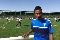 WAFA striker Samuel Tetteh