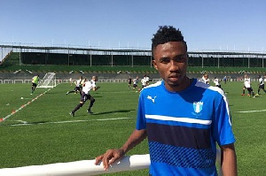 WAFA striker Samuel Tetteh