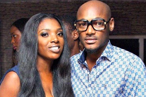 2Baba and his wife Annie Idibia