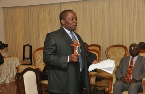 Daniel Yaw Domelevo, former Auditor-General