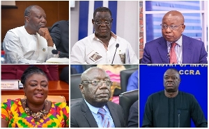 Some of the ministers who were axed from the government