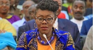 Communications minister Ursula Owusu-Ekuful
