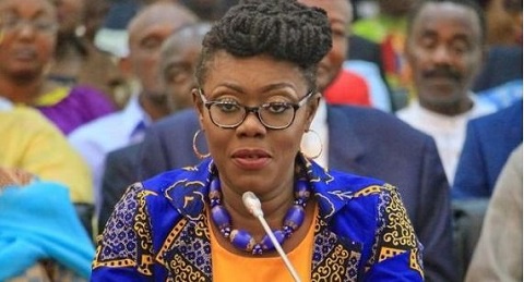Communications minister Ursula Owusu-Ekuful