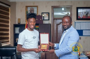 Odoi is currently on holiday in Ghana
