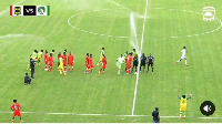 Hubert Gyau and Seidu Saana delayed joining teammates for pre-match formalities