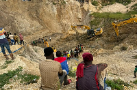 A galamsey site