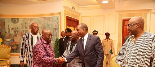 President Nana Addo Dankwa Akufo-Addo in Burkina Faso