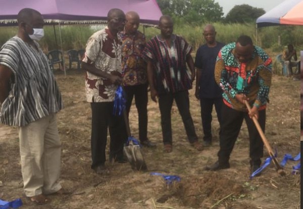 Godwin Yao Effa, Municipal Chief Executive (MCE) of Keta Municipality at the ceremony