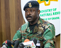 Director of Operations for NAIMOS, Colonel S.K. Appiah