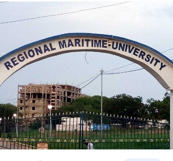 A front view of the Regional Maritime University