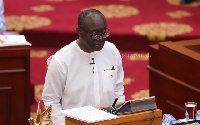Finance Minister, Ken Ofori Atta presents mid-year budget review to Parliament
