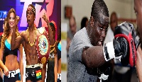 Joshua Clottey (R) has lauded Isaac Dogboe (R) for retaining his WBO title