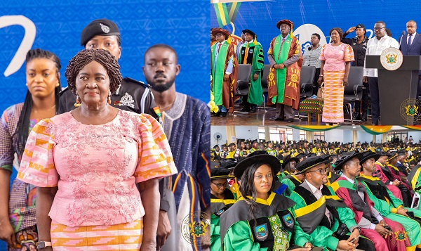 Professor Opoku‑Agyemang urged the graduating class to uphold integrity