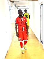 Ghanaian winger Francis Andy Kumi scores to inspire OFK Vrsac to beat Mladost GAT 2-0 in Serbia