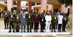 ECOWAS army chiefs at a meeting in Accra this week