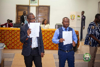 None of the two Candidates obtained the mandatory two thirds majority required
