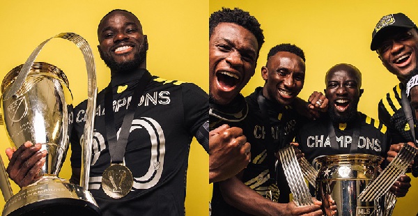 Ghana defender Jonathan Mensah captained Crew to win their second MLS Cup over the weekend