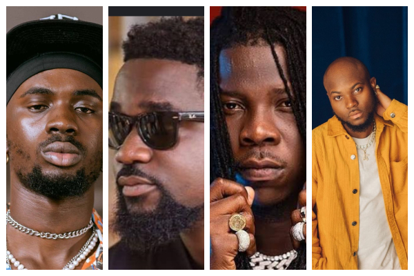 Black Sherif, Sarkodie, King Promise and Stonebwoy