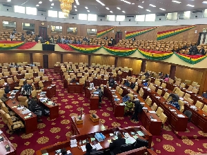 Kyei Mensah Bonsu In Back Seat In Parliament 2