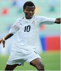 Ghana midfielder Clifford Aboagye