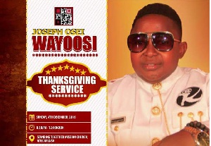 Wayoosi Thanksgiving Service