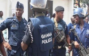 Some officers of the Ghana Police service