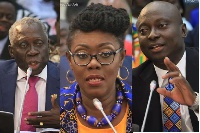 Hon Osafo Marfo,Ursula Owusu and Atta Akyea