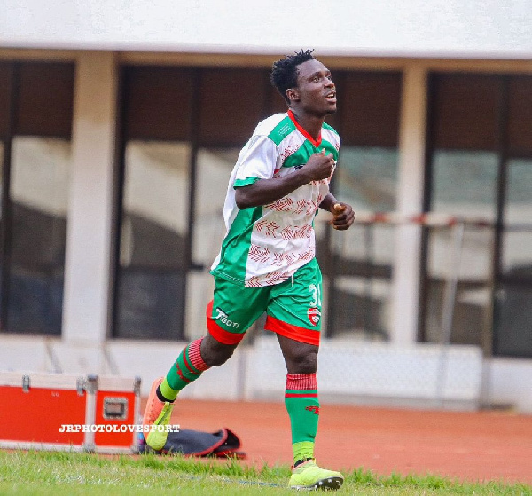 Karela United forward Emmanuel Owusu Boakye