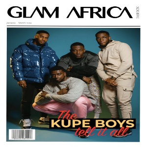'Kupe Boys' Glam Africa Cover