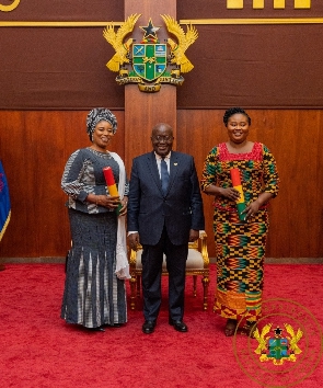 President Akufo Addo With Gender Appointees