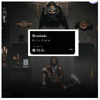 Kweku Smoke’s Bombele emerged as the most Shazammed Ghanaian song