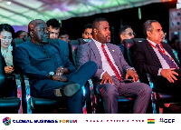 Dignitaries at the Global Business Forum