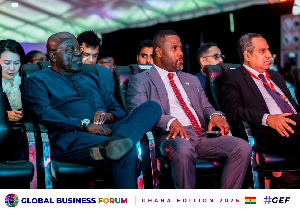 Dignitaries at the Global Business Forum