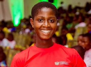 Precious Dogbeda placed second in the 2025 Girls in ICT initiative
