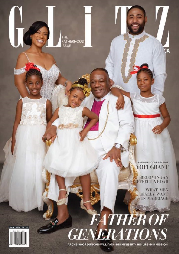 Archbishop Nicholas Duncan-Williams and family