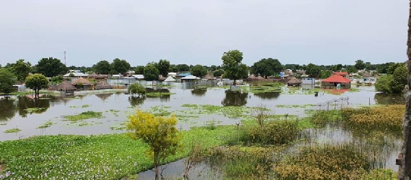 The Upper East Region recoreded several flood cases