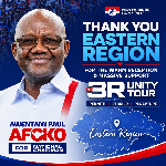 Afoko takes 3R unity message to NPP delegates in Eastern Region