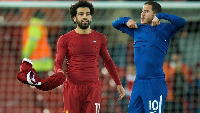 Liverpool star Mohamed Salah and Chelsea legend Eden Hazard