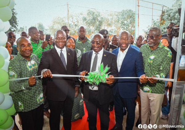 Dr. Bawumia commissioning Lands Commission's ultra-modern office complex