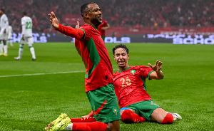 Morocco defeated Comoros 2-0